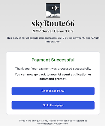 Screenshot 4 Payment Success